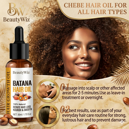 BeautyWiz batana Hair oil - Grow hair back thicker, fuller, and healthier!